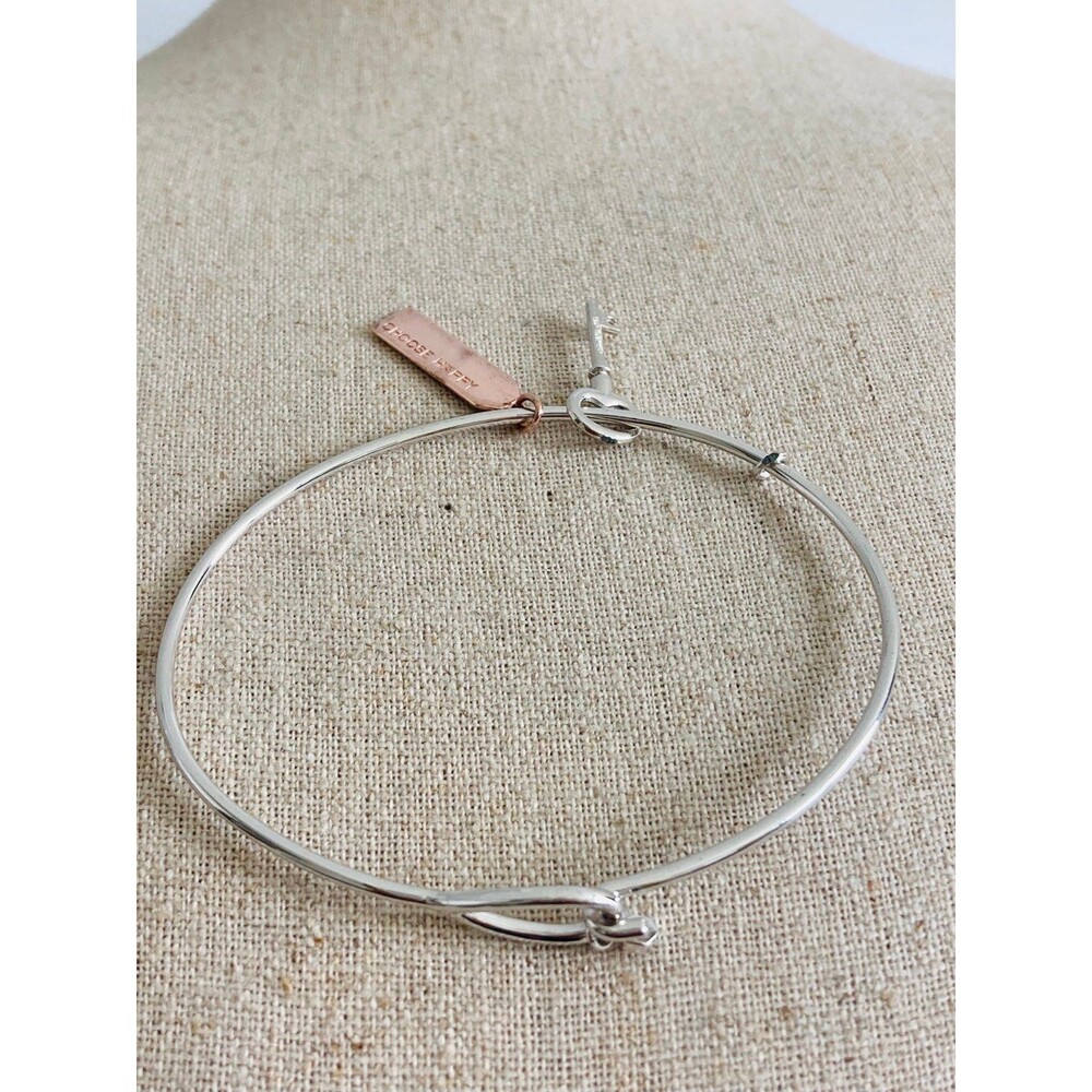 Origami owl 925 sterling silver charm bangle Bracelet
